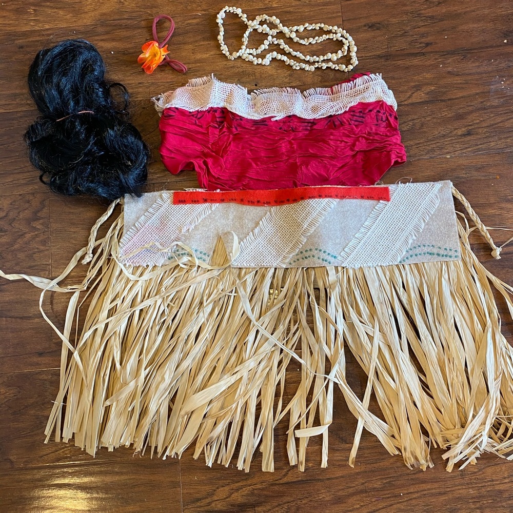 Handmade Moana baby costume
